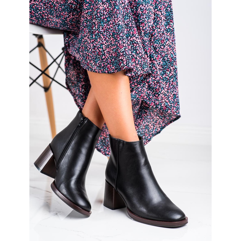 Klassische Stiefel von Sergio Leone schwarz 2