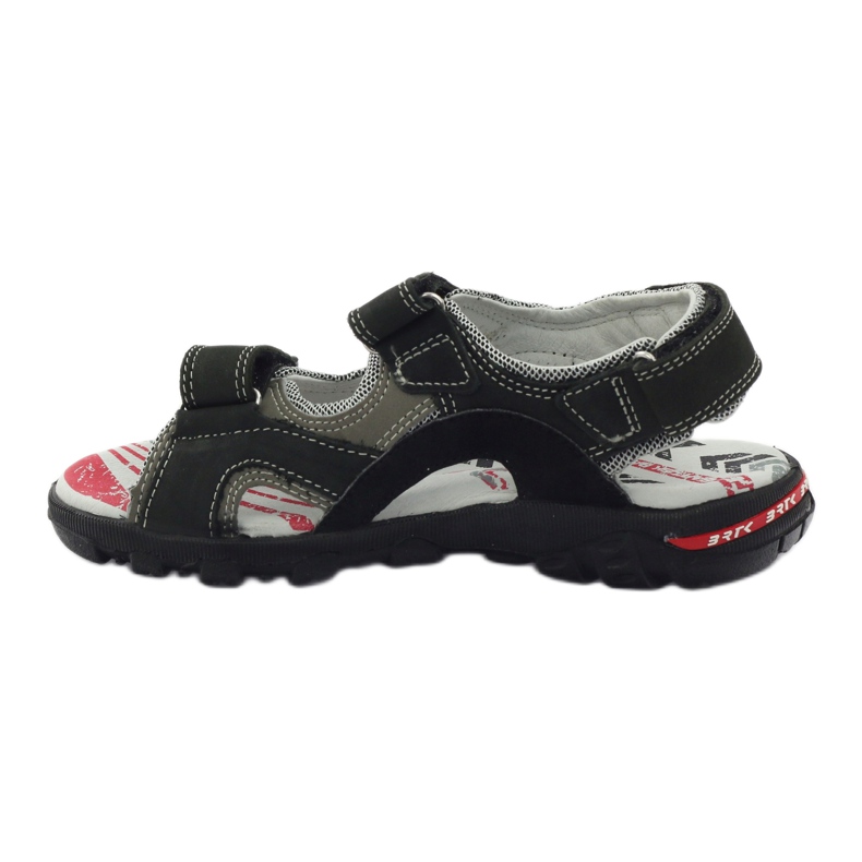 Bartek Sandalen Leder Sports Boys 19108 Schwarz 2