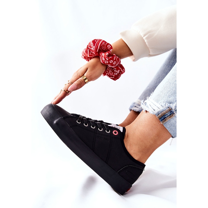 Damen Sneaker Cross Jeans II2R4003C Schwarz 2