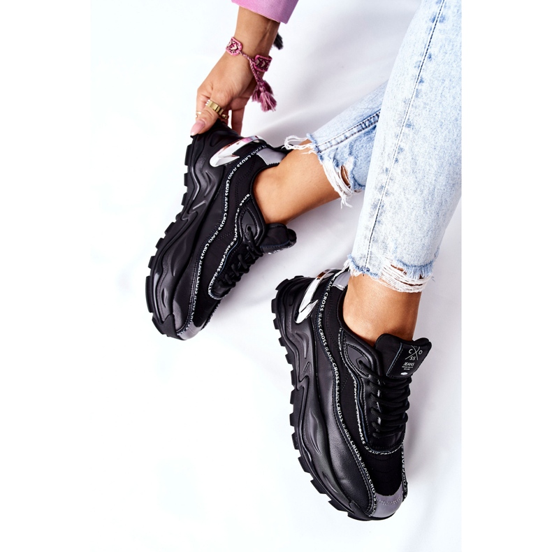 Damen Sportschuhe Cross Jeans II2R4018C Schwarz 1