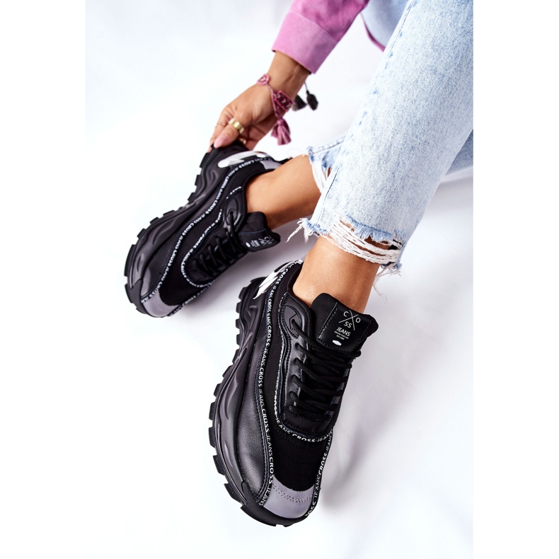 Damen Sportschuhe Cross Jeans II2R4018C Schwarz 2