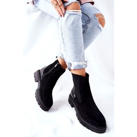 PE1 Warme Stiefel Schwarz Prestons Jodhpur-Stiefel 2