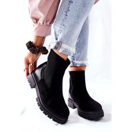 PE1 Warme Stiefel Schwarz Prestons Jodhpur-Stiefel 1