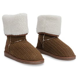 Warme Eskimostiefel 7715 Camel braun 2