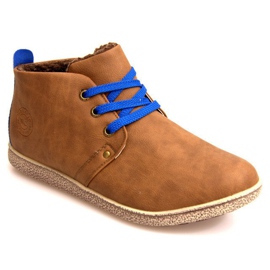 Hochisolierte Sneaker 3021 Camel braun 1