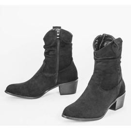 Devis schwarze Cowboystiefel 1