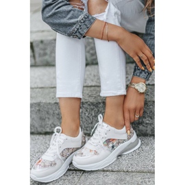 Weiße Damen Sportschuhe von Tia mehrfarbig 1