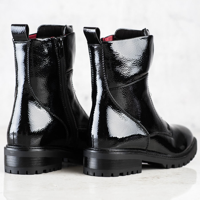 Erynn Lackierte Arbeiter auf dem Slider schwarz 1