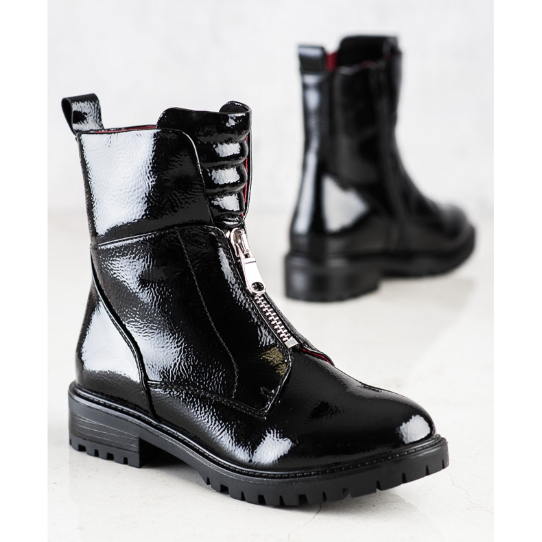 Erynn Lackierte Arbeiter auf dem Slider schwarz 2