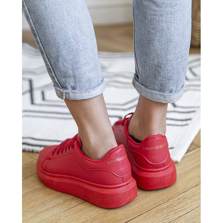 Runway Rote Sneaker für Damen 2