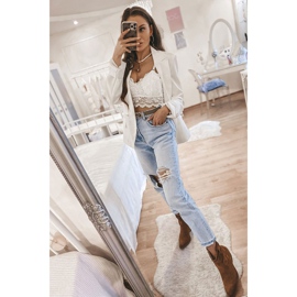 Camel Cowboystiefel auf dem Bowi Bowi Post braun 2