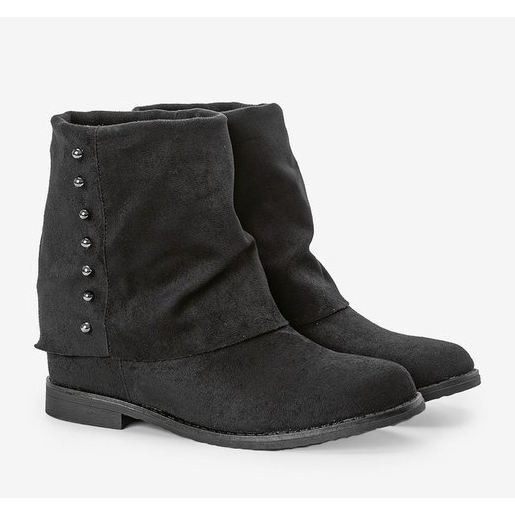 Schwarze Stiefeletten von Lana 2