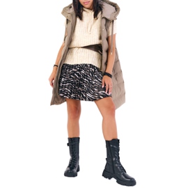 Frauen hohe Stiefel Sergio Leone TR745 Schwarz 7