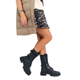 Frauen hohe Stiefel Sergio Leone TR745 Schwarz 6