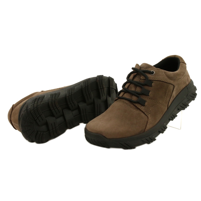 American Club CY18/21 braune Komfort-Herrenschuhe 4