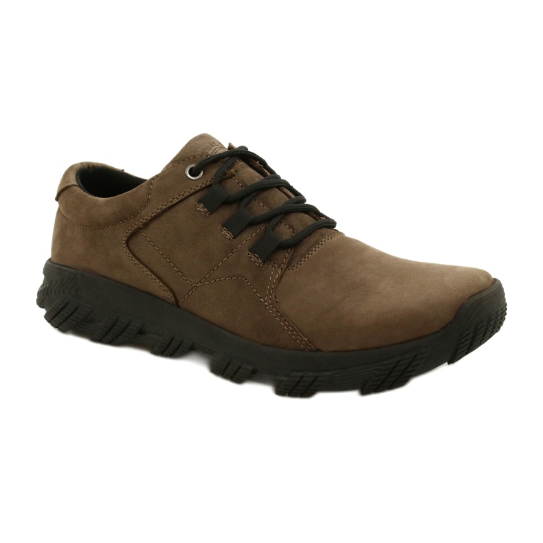 American Club CY18/21 braune Komfort-Herrenschuhe 1