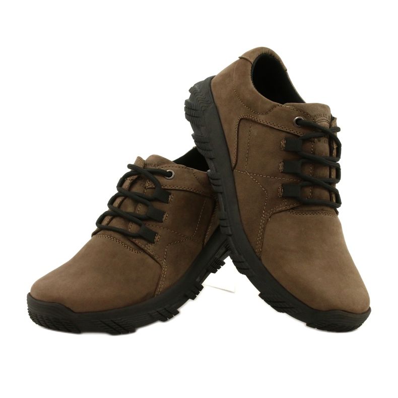 American Club CY18/21 braune Komfort-Herrenschuhe 5