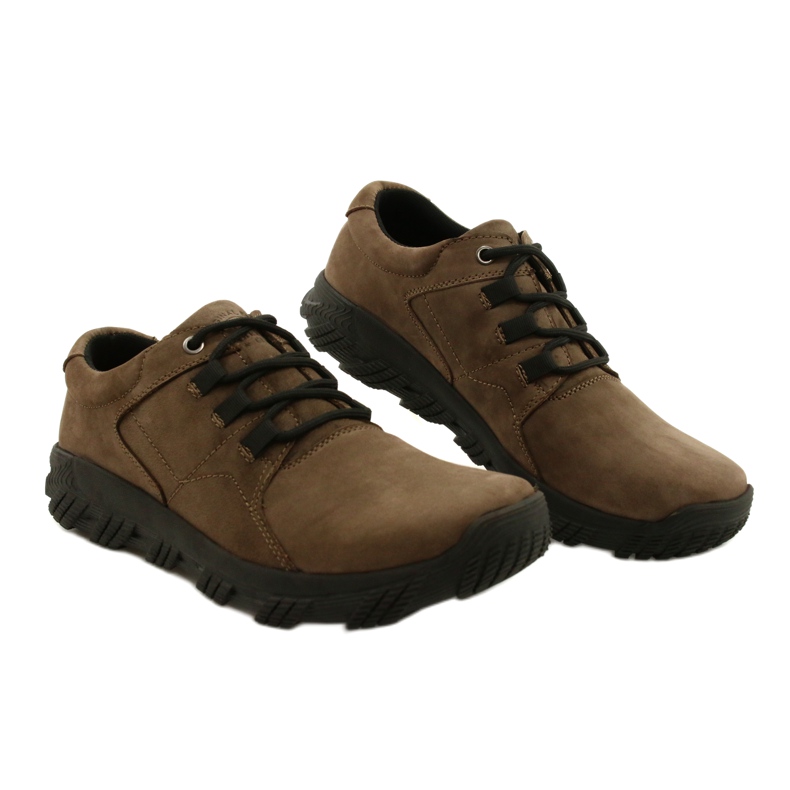 American Club CY18/21 braune Komfort-Herrenschuhe 6