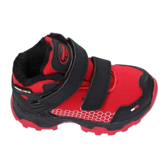 American Club Softshel Sports Softshies Societure mit einer rot-schwarzen Membran 2