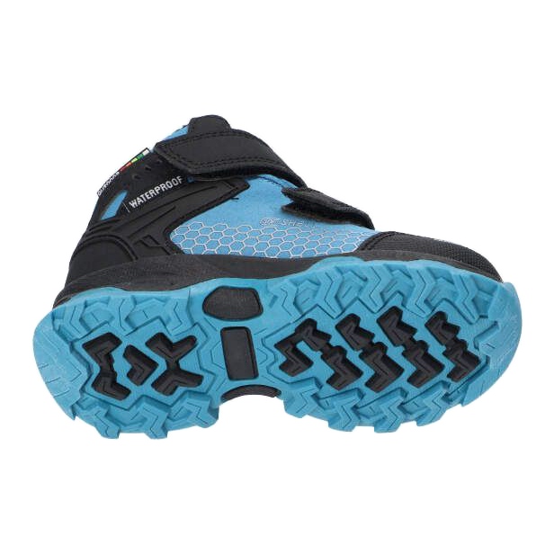 American Club Softshell Sports Boys mit einer HL33/21 Blau-Schwarz-Membran 1