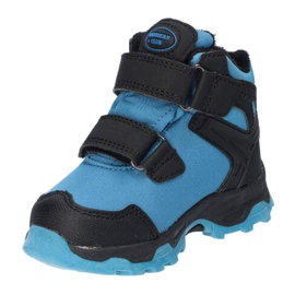 American Club Softshell Sports Boys mit einer HL33/21 Blau-Schwarz-Membran 3