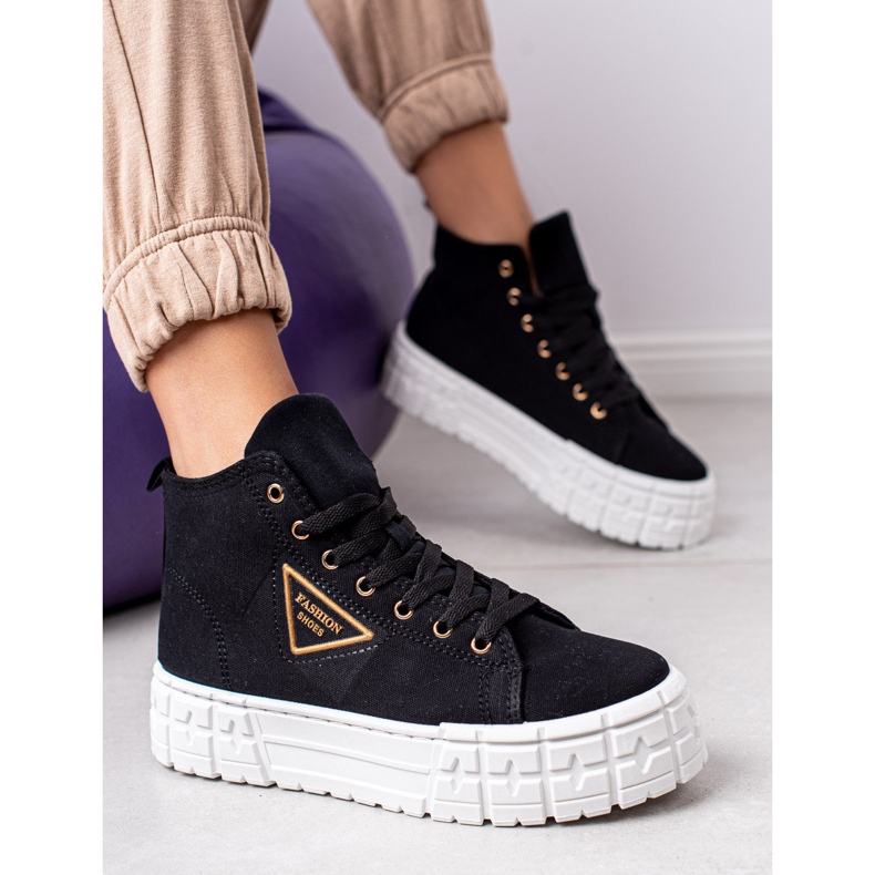 Goodin High Fashion Sneakers schwarz 1