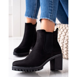 Seastar Klassische Stiefel mit hohen Absätzen schwarz 1