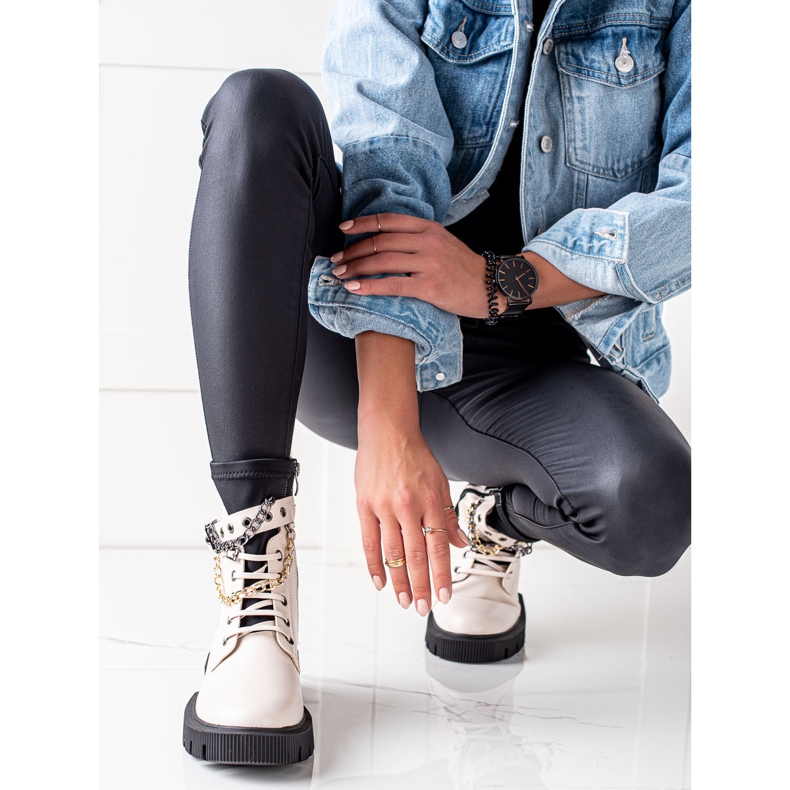 Seastar Arbeiter mit Modeketten beige 1