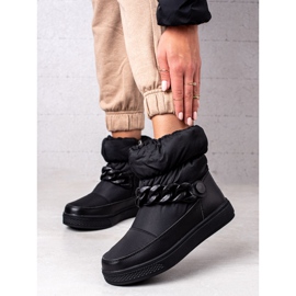 S. BARSKI Schneeschuhe mit Kette S.BARSKI schwarz 1