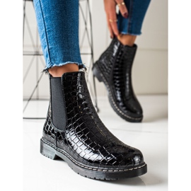 Filippo Modische schwarze Stiefel 2