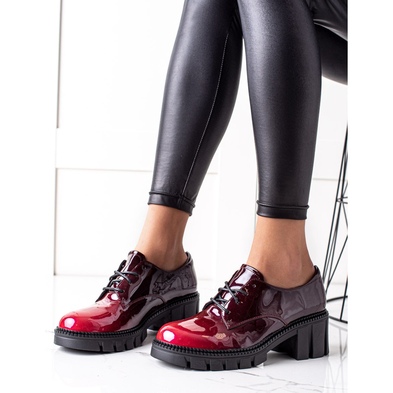 S. BARSKI Lackierte Schuhe S.BARSKI rot 2