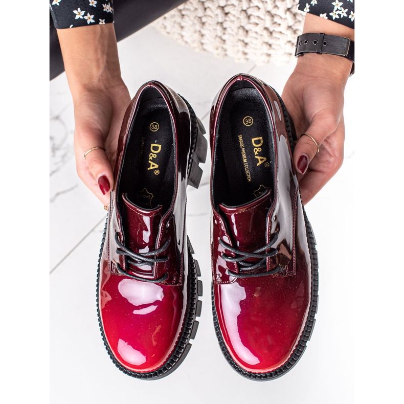 S. BARSKI Lackierte Schuhe S.BARSKI rot 1