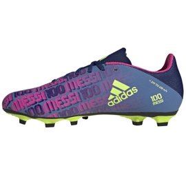 Adidas X Speedflow Messi.4 FxG M FY6923 Fußballschuhe marineblau mehrfarbig navy blau 1