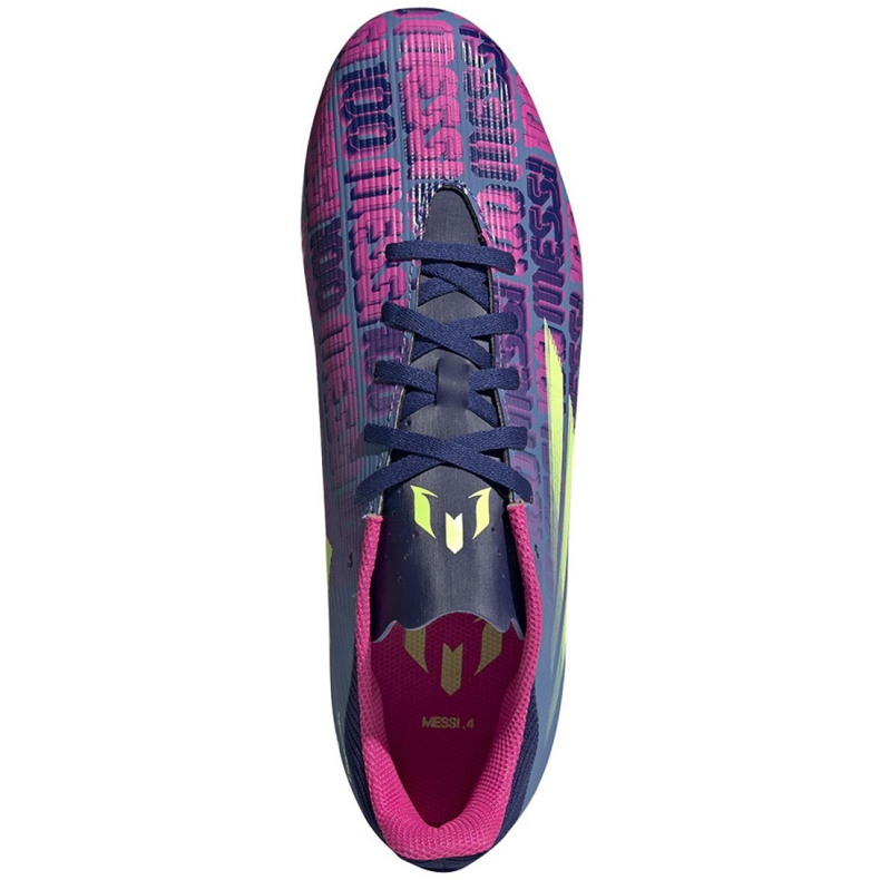 Adidas X Speedflow Messi.4 FxG M FY6923 Fußballschuhe marineblau mehrfarbig marineblau 2