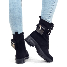 Schwarze Arbeiter mit Geldbörse HQ252 Schwarz 2