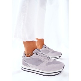 Sportschuhe Memory Foam Big Star II274219 Grau 1