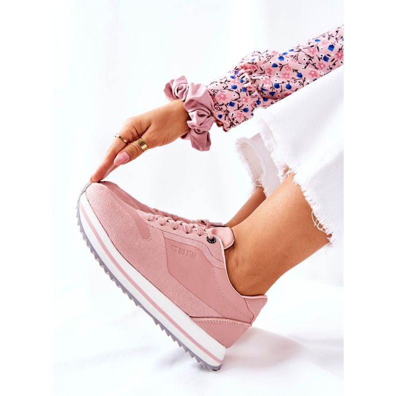 Sportschuhe Memory Foam Big Star II274218 Nude rosa 2