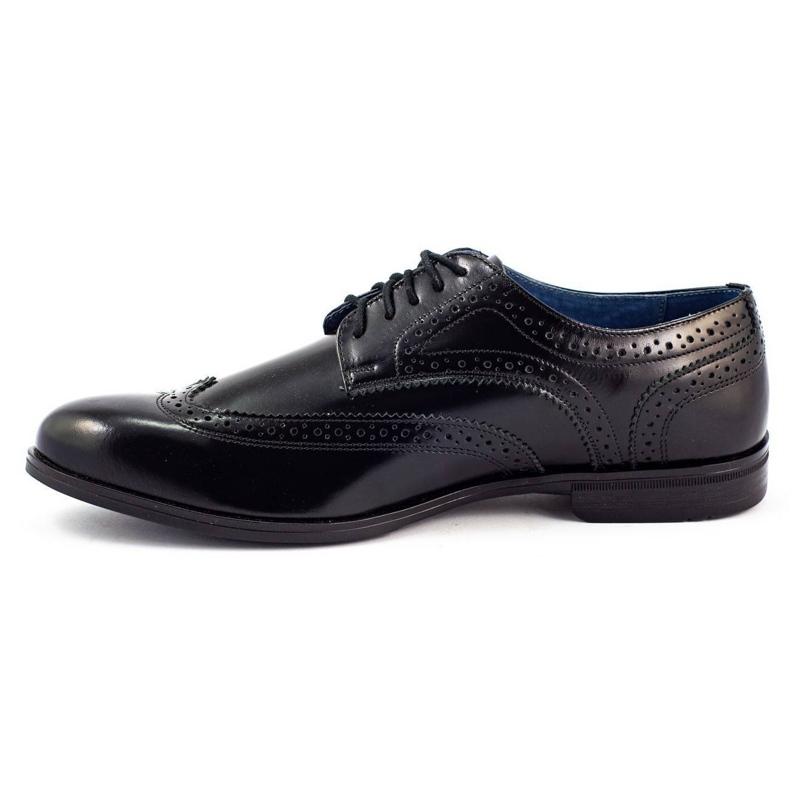 Olivier Formelle Schuhe Schwarze Brogues 1