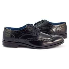 Olivier Formelle Schuhe Schwarze Brogues 4