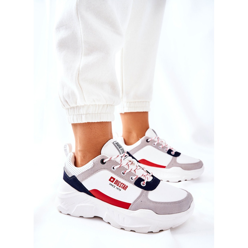 Sportschuhe Sneakers Big Star II274283 Weiß 2