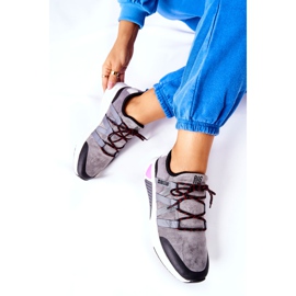 Sportschuhe Memory Foam Big Star II274306 Grau 2