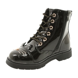 Miss Lackstiefel 21DZ23-4309 schwarz 1
