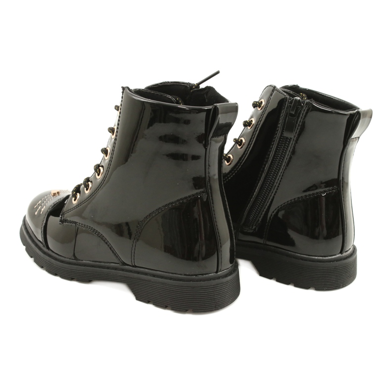 Miss Lackstiefel 21DZ23-4309 schwarz 4