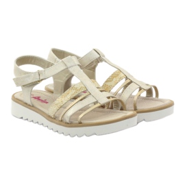 American Club Amerikanische 16903 Gladiatorensandalen rosa 4
