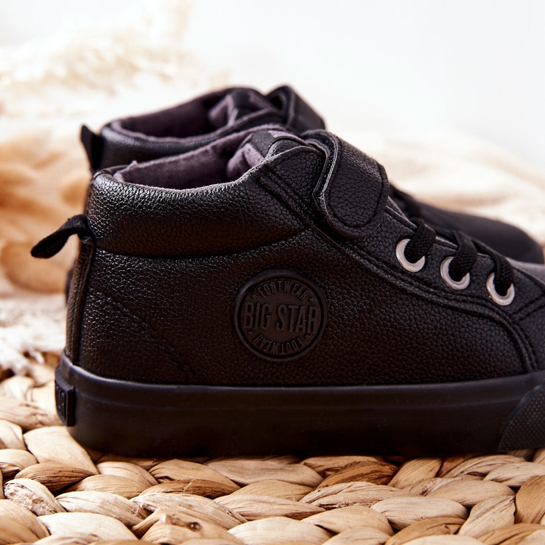 Hohe Sneakers für Kinder Big Star EE374001 Schwarz 2