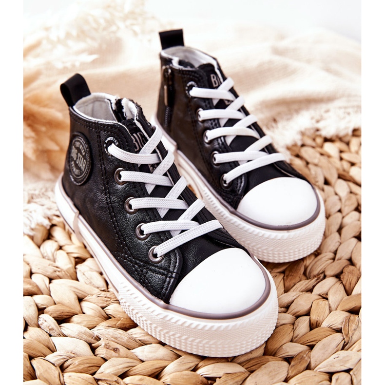 Hohe Sneakers für Kinder Big Star II374003 Schwarz 2