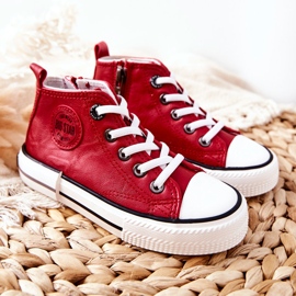 Hohe Sneakers für Kinder Big Star II374005 Rot 7