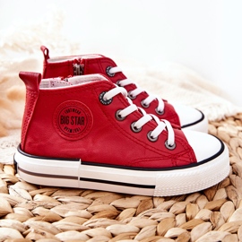 Hohe Sneakers für Kinder Big Star II374005 Rot 4