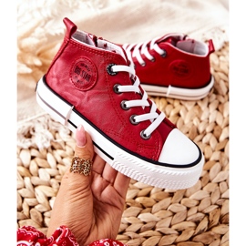 Hohe Sneakers für Kinder Big Star II374005 Rot 5