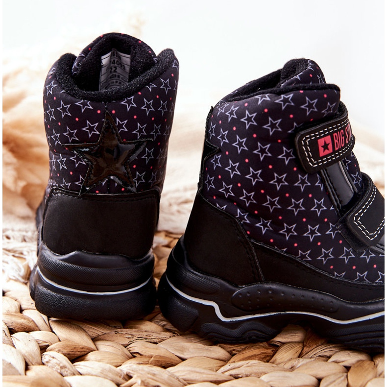 Schwarze Kinder-Schneestiefel Big Star II374091 1